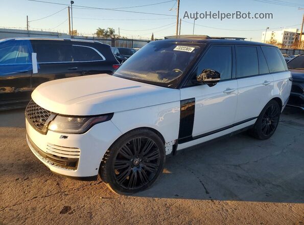 SALGS2RE5JA513705 2018 LAND ROVER RANGE White უკანა მარცხენა