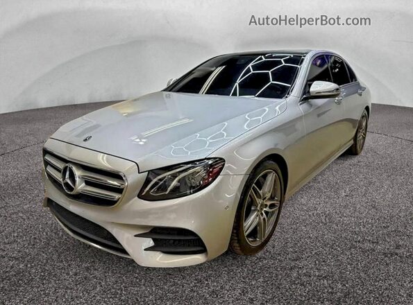 WDDZF4KB6JA358345 2018 MERCEDES-BENZ E Silver 