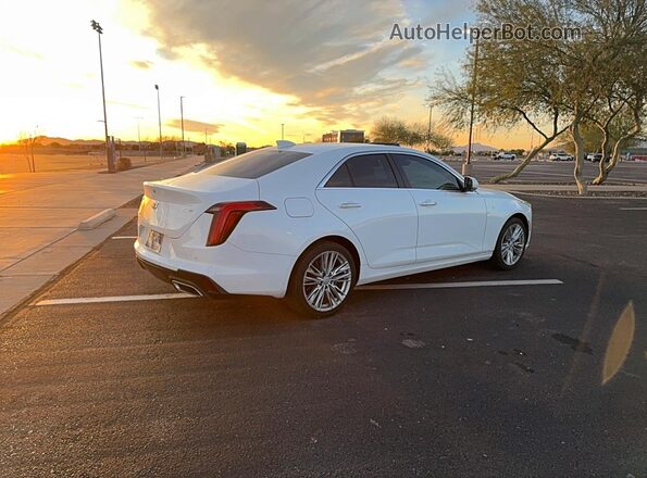 1G6DF5RK3L0139547 2020 CADILLAC CT4 White Vista frontal