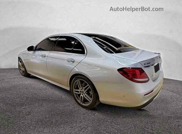 WDDZF4KB6JA358345 2018 MERCEDES-BENZ E Silver 