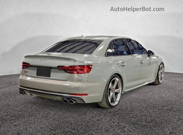 WAUC4AF45KA110246 2019 AUDI S4 Gray წინა ხედი