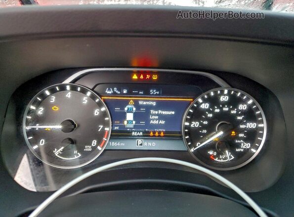 1N6ED1EJ2SN640408 2025 NISSAN FRONTIER Red Widok tylnych siedzeń