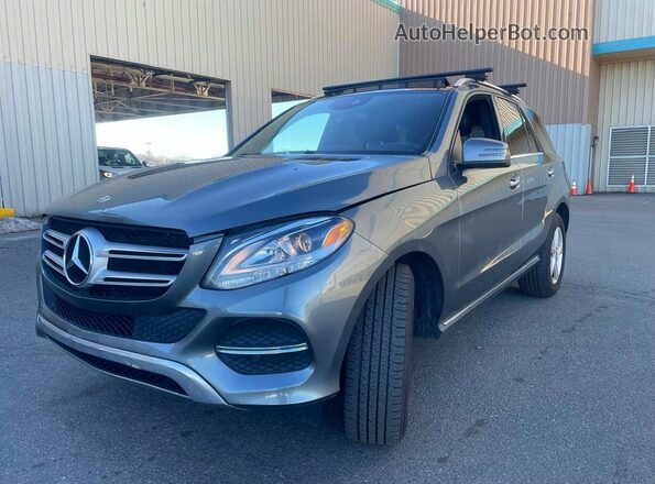 4JGDA5HB2JB016364 2018 MERCEDES-BENZ GLE-CLASS Gray 