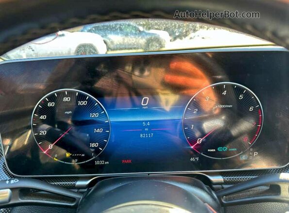 W1K6G7GB4NA122650 2022 MERCEDES-BENZ S Белый Вид панели приборов