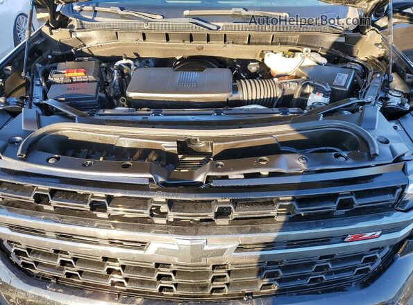 1GNSCCKD1MR143579 2021 CHEVROLET SUBURBAN Black Widok naklejki z numerem VIN