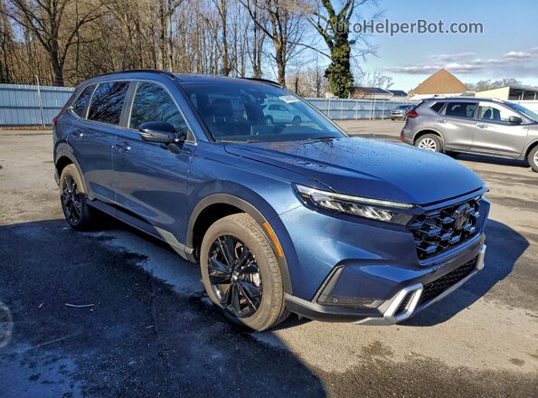 5J6RS6H99RL021068 2024 HONDA CR-V Blue Front view