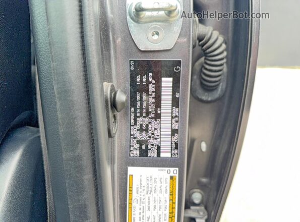 JTEMU5JR6M5902253 2021 TOYOTA 4RUNNER Gray Սալոնի հետևի տեսք