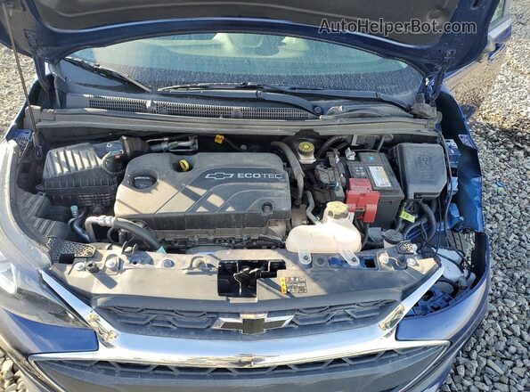 KL8CB6SA6NC037066 2022 CHEVROLET SPARK Blue ძრავის განყოფილების ხედი