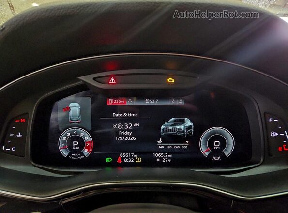 WA1EVAF12MD022460 2021 AUDI Q8 Black Widok tylnych siedzeń
