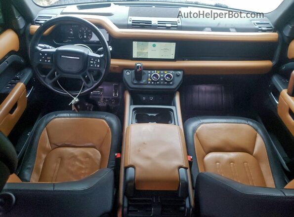 SALEXERU0M2049481 2021 LAND ROVER DEFENDER Black ხელსაწყოთა პანელის ხედი