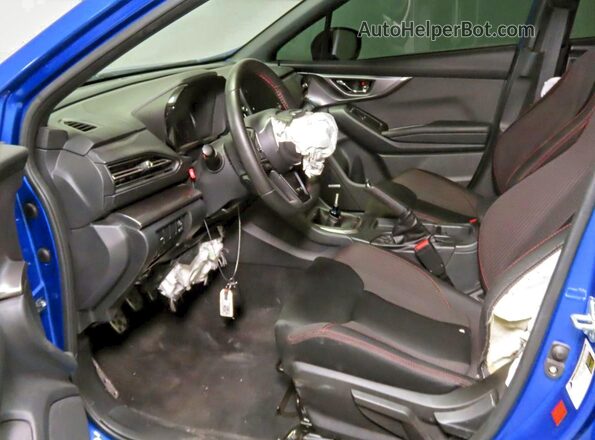 JF1VBAF67P9817432 2023 SUBARU WRX Blue Հետևի նստատեղերի տեսք