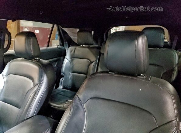 1FM5K8D83JGC04021 2018 FORD FORD EXPLORER Black Вид задніх сидінь