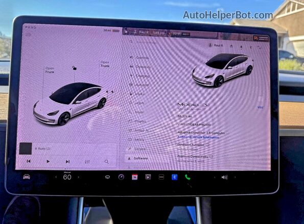 5YJ3E1EA8JF162130 2018 TESLA MODEL Белый 