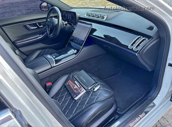 W1K6G7GB3NA078446 2022 MERCEDES-BENZ S Белый Вид щитка приборов