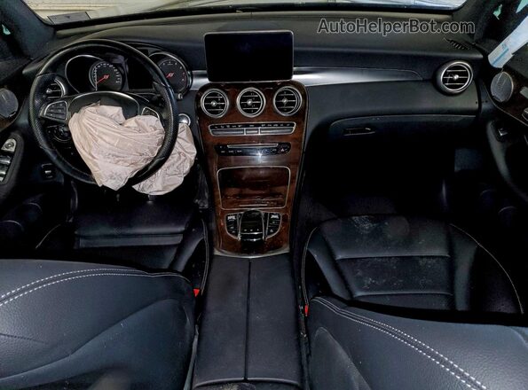 WDC0G4KB4HF133414 2017 MERCEDES-BENZ GLC-CLASS Черный Вид щитка приборов
