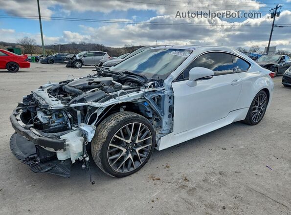 JTHHA5BCXH5006826 2017 LEXUS RC White Tył lewy