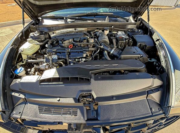 5NPEJ4J22LH027055 2020 HYUNDAI SONATA Black Widok deski rozdzielczej