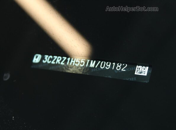 3CZRZ1H55TM709182 2026 HONDA HR-V Gray Вид задньої частини салону