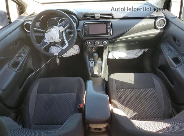 3N1CN8DV7LL865352 2020 NISSAN VERSA Black Instrument cluster view