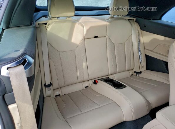WBA23AT08NCJ12680 2022 BMW 4 SERIES White უკანა სალონის ხედი