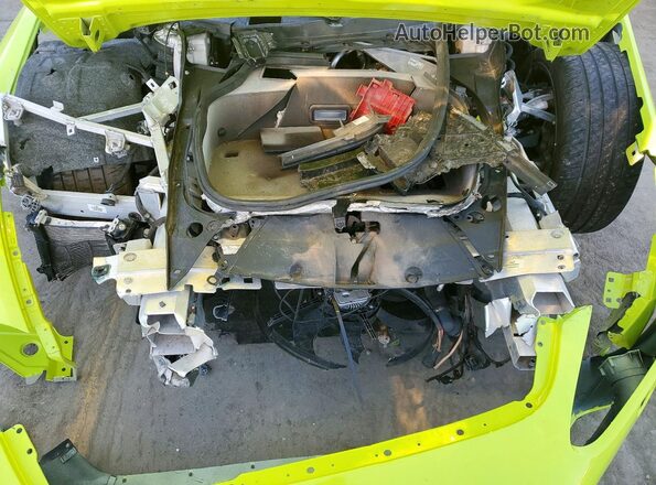 ZAM24BXA9N0404389 2022 MASERATI MC20 Зеленый Вид подкапотного пространства