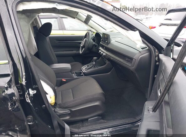 7FARS3H28SE002984 2025 HONDA CR-V Black Вид салону спереду