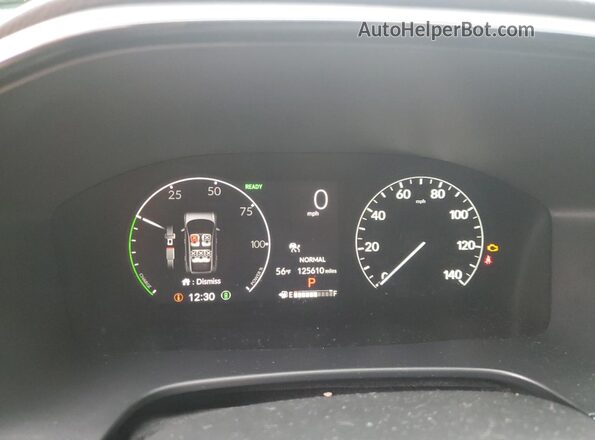 7FARS6H80RE069580 2024 HONDA CR-V Black Instrument cluster view