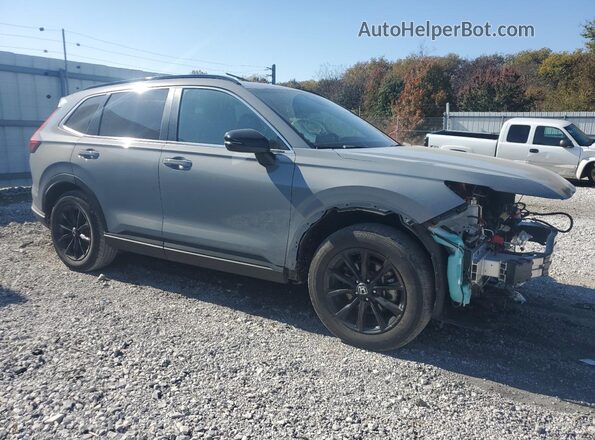 7FARS6H87RE057278 2024 HONDA CR-V Серый Передняя правая четверть