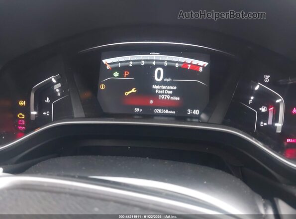7FARW1H8XNE022154 2022 HONDA CR-V Серый Вид задних сидений