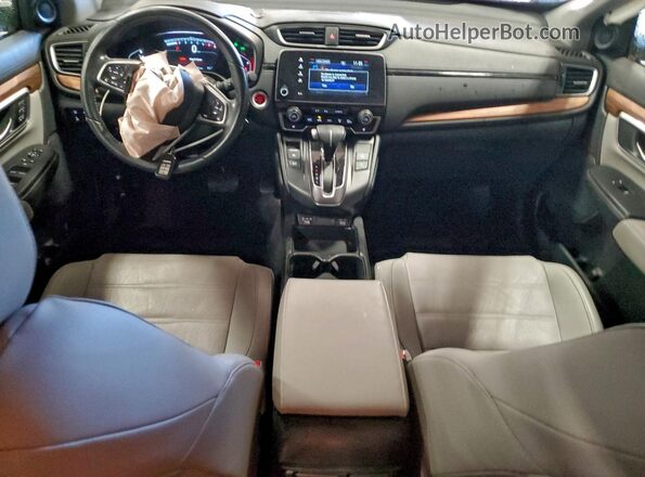 7FARW2H85NE007633 2022 HONDA CR-V Red Առջևի վահանակի տեսք