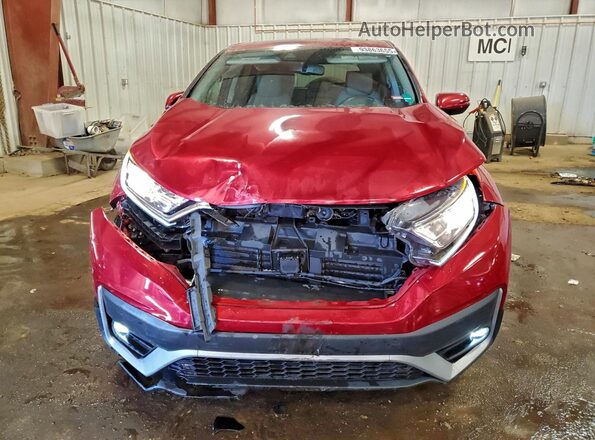 7FARW2H85NE007633 2022 HONDA CR-V Red Դիմացի տեսք