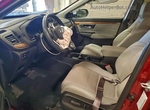 7FARW2H85NE007633 2022 HONDA CR-V Red Սալոնի դիմացի տեսք