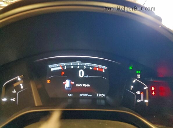 7FARW2H85NE007633 2022 HONDA CR-V Red Սարքավորումների վահանակի տեսք