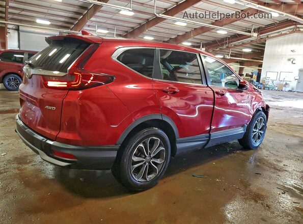 7FARW2H85NE007633 2022 HONDA CR-V Red Հետևի աջ