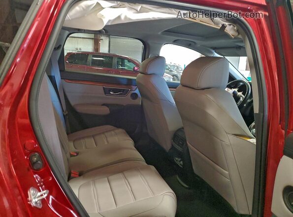 7FARW2H85NE007633 2022 HONDA CR-V Red Սալոնի հետևի տեսք