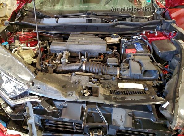 7FARW2H85NE007633 2022 HONDA CR-V Red Շարժիչի բաժամունքի տեսք