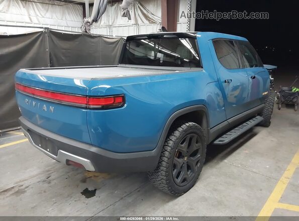 7FCTGAAA9NN014487 2022 RIVIAN R1T Blue Trasero derecho