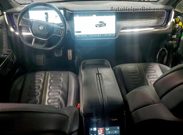 7FCTGAAL0NN002486 2022 RIVIAN R1T Gray წინა პანელის ხედი