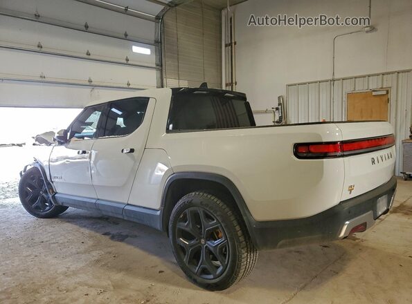 7FCTGAAL0NN002830 2022 RIVIAN R1T White უკანა მარცხენა