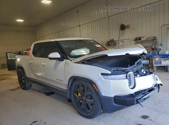 7FCTGAAL0NN002830 2022 RIVIAN R1T White წინა მარჯვენა