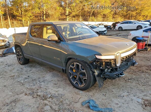 7FCTGAAL1PN024354 2023 RIVIAN R1T Green Przód prawy