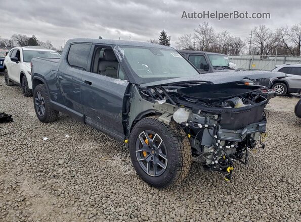 7FCTGAAL3NN004443 2022 RIVIAN R1T Gray Front right