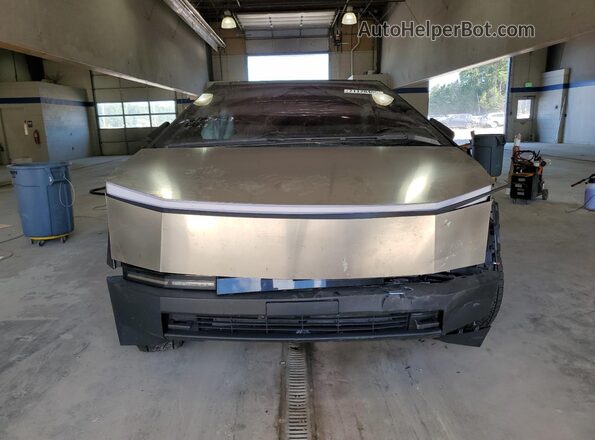 7G2CEHED6SA071954 2025 TESLA CYBERTRUCK Silver Widok z przodu