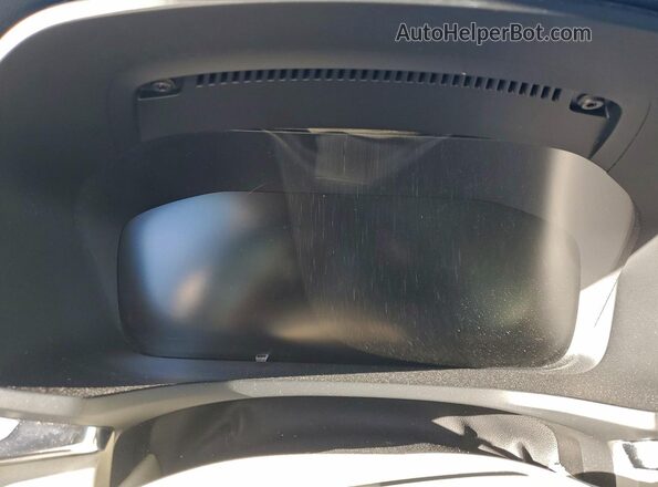 7JR102FK3LG034830 2020 VOLVO S60 Black Вид щитка приладів