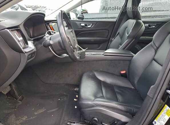 7JR102FK4LG043116 2020 VOLVO S60 Black Front interior view