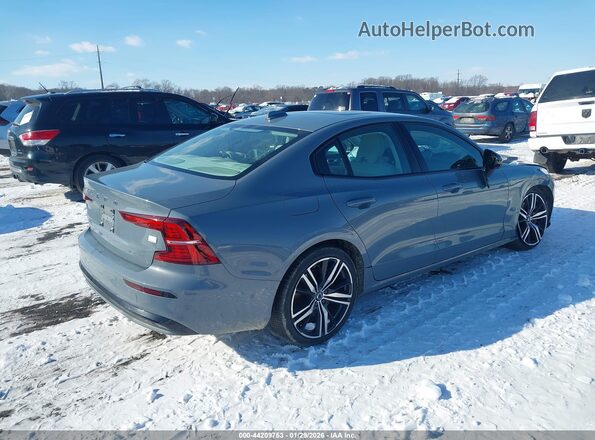7JRH60FM6RG303169 2024 VOLVO S60 RECHARGE PLUG-IN HYBRID Blue Tył prawy