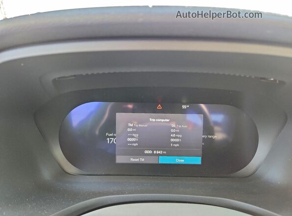 7JRH60FW7PG249072 2023 VOLVO S60 Silver Вид щитка приладів