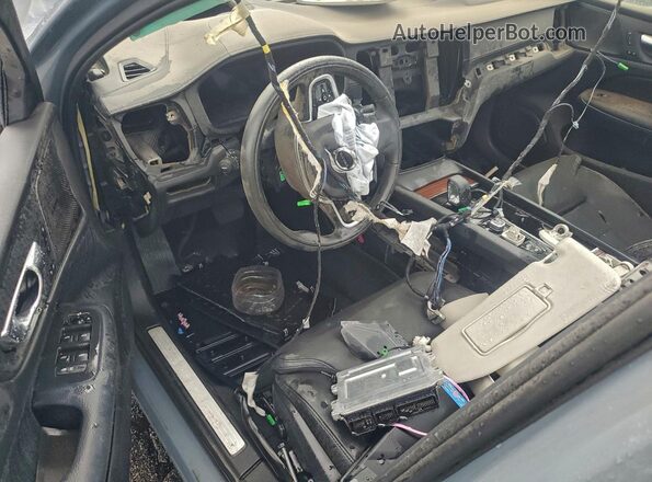 7JRL12FL1RG325236 2024 VOLVO S60 Blue Առջևի վահանակի տեսք