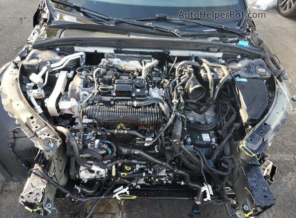 7JRL12TH4RG306700 2024 VOLVO S60 Black Widok naklejki z numerem VIN