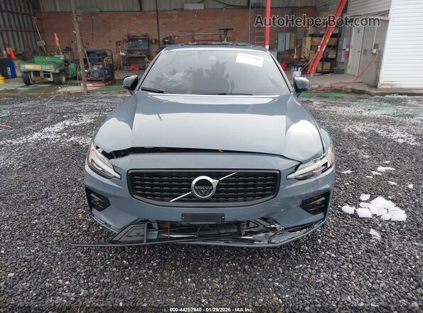 7JRL12TM3NG174018 2022 VOLVO S60 Blue Widok zestawu wskaźników